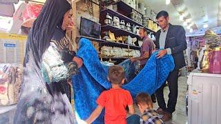 Start of school.️ Children prepare to go to school by going to town and buying clothes