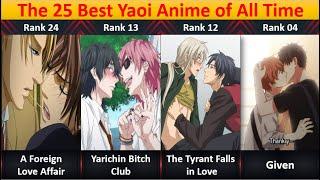 Ranked, The 25 Best Yaoi Anime of All Time