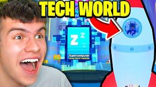 How To UNLOCK TECH WORLD In Roblox Pet Simulator 99!