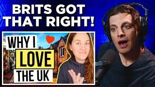 American Reacts to 5 British Things I Love!