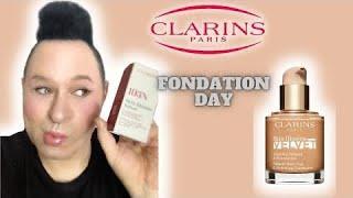 FOUNDATION DAY  NEU  CLARINS SKIN ILLUSION VELVET FOUNDATION