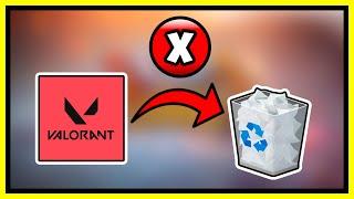 HOW TO UNINSTALL VALORANT (2024)