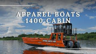 Грузовой глиссирующий катер аппарельного типа Apparel Boats 1400