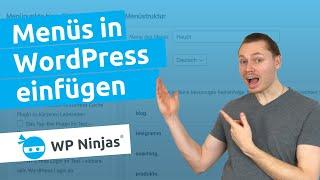 Ein WordPress Menü erstellen - Dropdown Menüs bauen, Kategorien, Tags und eigene Links einfügen