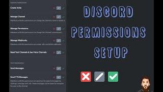 Discord Channel & Category Permissions | How to do it right!