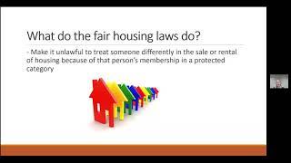 Fair Housing Laws - Reasonable Accommodation and Modification Training