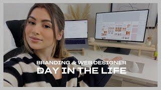 Day in my life as a graphic designer -  Shopify web design + life updates