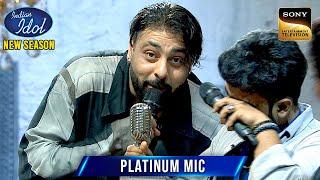 Srijan को अपने Perfect सुरों के लिए मिला Season का First Platinum Mic| Indian Idol S15 |Platinum Mic