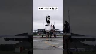 F-16 vs Su-30 | NATO vs Russian fighter jets | Trail India #fighterjet #nato #russianarmy #f16 #su30