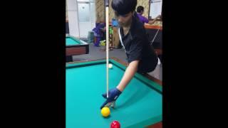 Lớp học bida Khiêm Lê - Matxe học viên sơ cấp - Le Khiem billard class - masse by studen