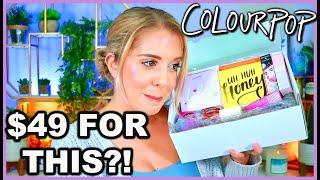 NEW! COLOURPOP SECRET SUMMER $49 MYSTERY BOX! | Is It *REALLY* valued at $118?! |