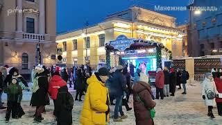 Рождественская ярмарка на Манежной площади Санкт-Петербурга @piter-su