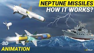 Neptune Missile How it Works | Ukraine Missile Vs Russian Cruiser Moskva Ship