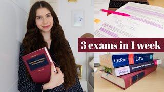 EXCHANGE STUDENT VLOG 8 | 3 EXAMS IN 1 WEEK