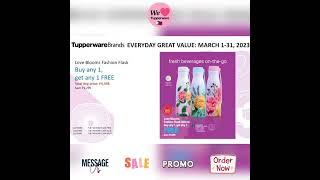 #giftideas #reusable #tupperwaremusthaves #sale #quality own a tupperware now march #promo ordernow