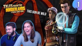 This game is good crack lol | EP 1 | TALES FROM THE BORDERLANDS Live Walkthrough