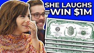 If You Can Make My Wife Laugh, You Win $1,000,000 Shrek Bill