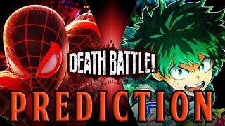 DEATH BATTLE Prediction: Spider-Man VS Deku (Miles Morales VS Izuku Midoriya)