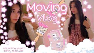 I moved….again! Little moving Vlog