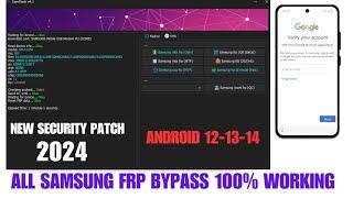 Samsung FRP Bypass Android 13-14 New Method Step-by-Step Guide Samsung New Security Patch 2024