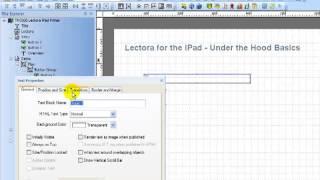 Lectora Inspire for the iPad - Under the Hood Basics