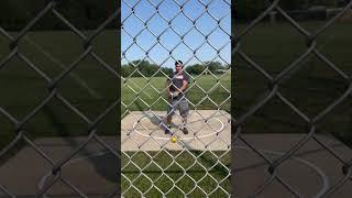 AG learning two-turn #hammerstrength #strength #hammerthrow #juniorolympics