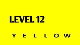 YELLOW Level 12 Android/IOS Gameplay Walkthrough By Bart Bonte