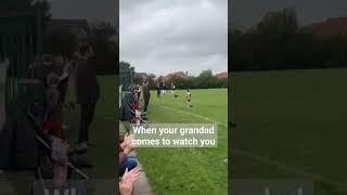 When your grandad comes to watch️#Teamgrassroots #grassrootsfootball #GRF #football