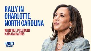 Rally in Charlotte, North Carolina, with Vice President Kamala Harris