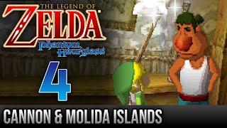 Legend of Zelda Phantom Hourglass Walkthrough 4 Cannon Island & Molida Island