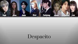 Btsxblackpink despacito ai cover