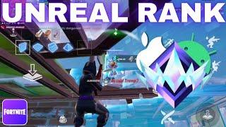 Hitting Unreal Is TOO EASY  (Fortnite Mobile)