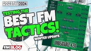 Testing the Best FM24 Tactics - UNBEATABLE 4-2-3-1 | Football Manager 2024