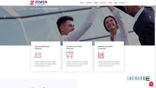 Zemen - Multi-Purpose Consulting Business WordPress Theme