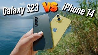 Samsung Galaxy S23 vs iPhone 14 CAMERA TEST - Detailed Photo and Video Comparison