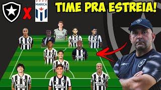 VEJA A ESCALAÇÃO DO BOTAFOGO PRA ESTREIA DO CAMPEONATO CARIOCA CONTRA O MARICÁ! PRE JOGO BOTAFOGO