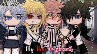 My 3 Boyfriends || BL || Gay Love || Gacha Life || GLMM || Gacha Life Mini Movie