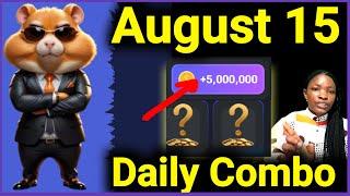 15 August Hamster Kombat Daily Combo Code  Today