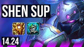 SHEN & Jhin vs ORIANNA & Ashe (SUP) | NA Master | 14.24