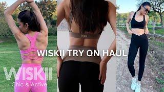 BEST WORKOUT SETS OF 2024- try on haul with WISKII Active #wiskiiactive  #wiskiiactivehaul