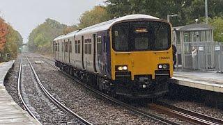 150005 Northern trains 2P21 & 150201 2P16 Lea Road 20/10/2024