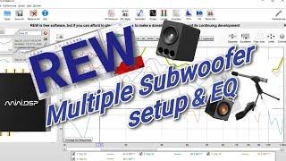 Ep. 7 - REW Tutorial Multiple Sub setup with Minidsp for Great BASS! | Home Theater Gurus|