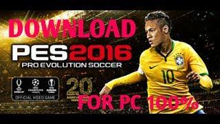 UEFA PES 2016 PC  DOWNLOAD 100%WORK