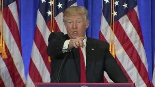 Donald Trump to CNN reporter: "Not you, your organization terrible! You're fake news!"