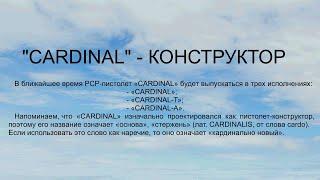 "CARDINAL" - КОНСТРУКТОР (финальные версии)