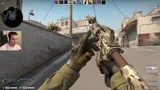 Toxic CS GO Ranked Gameplay, Dust 2 Global Elite Rank!