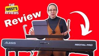 Alesis Recital Pro - 88 Key Digital Piano Keyboard - Review