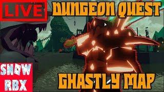 Grinding Ghastly Harbor Nightmare with Fans Dungeon Quest Roblox!