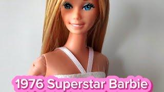 1976 Superstar Barbie преображение после замены поломанной L-ручки