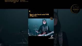 HIJAB METAL yang terkenal diluar negri #metalmusic #vob